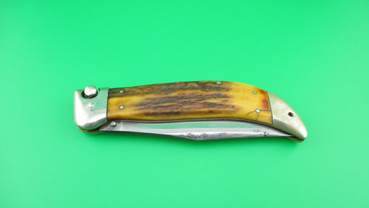 KaBar Grizzly Stag Vintage #2179 switchblade knife