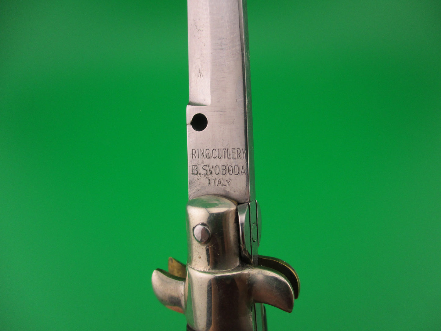 RING CUTLERY B SVOBODA 14cm Italian Picklock 1950s automatic knife