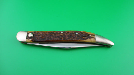 Queen Jet 25 Toothpick Jigged Bone switchblade knife