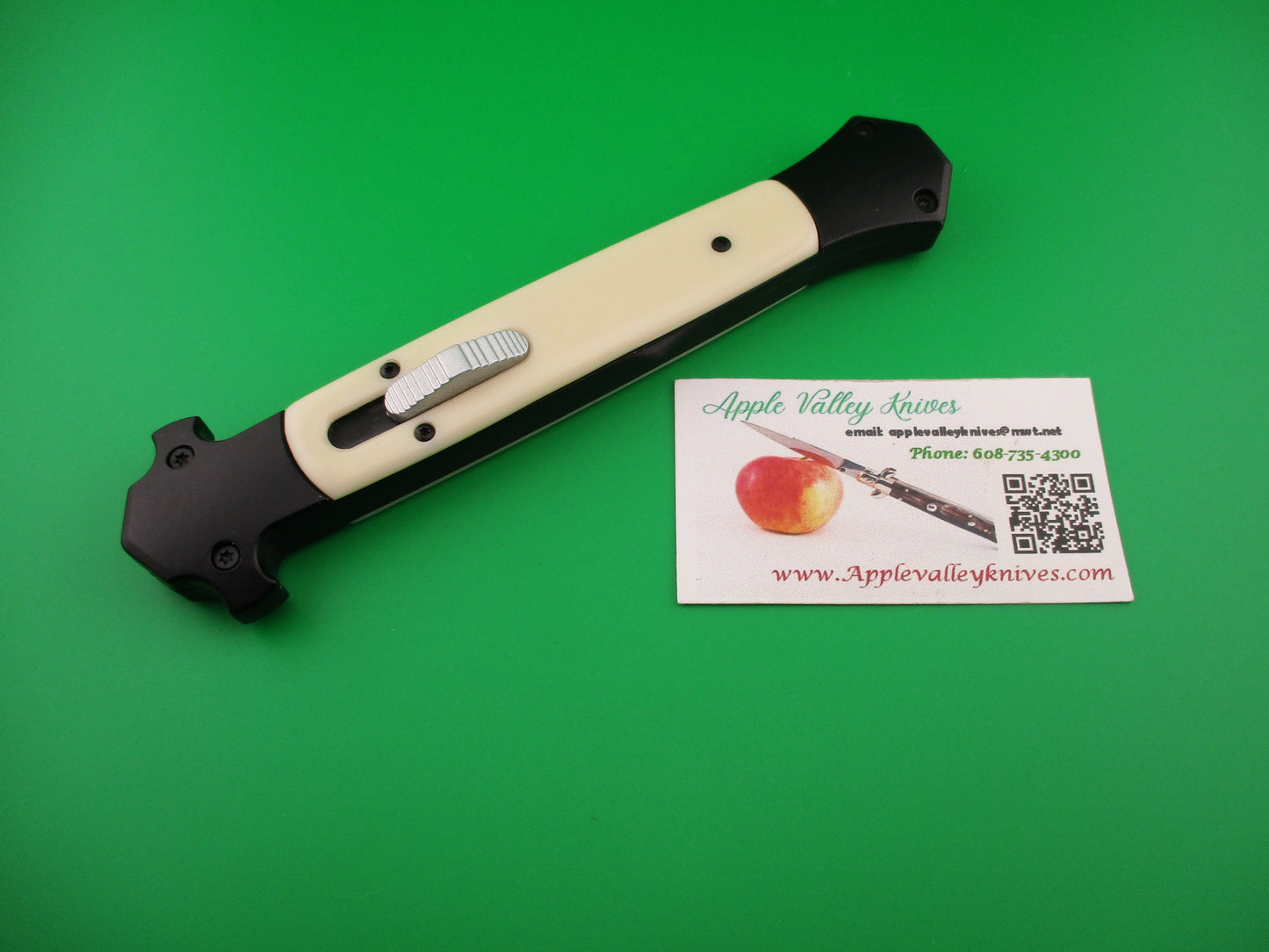 MADE IN ITALY 33cm Tuxedo OTF DA Heavy Automatic knife