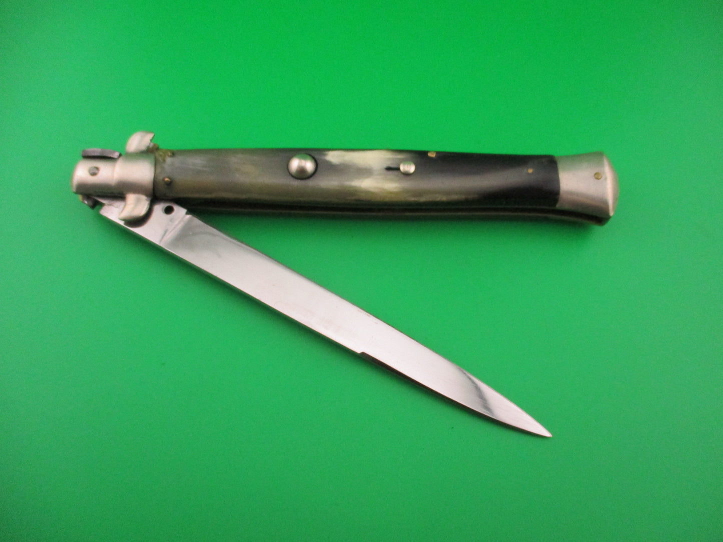 Rostfrei 7 Italian 33cm Transitional Stiletto Switchblade knife 5mm backspring