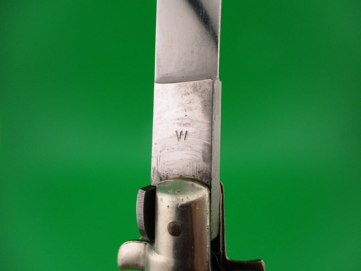 Rostfrei 7 Italian 33cm Transitional Stiletto Switchblade knife 5mm backspring