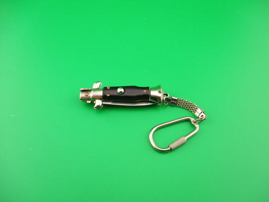 Anchor INOX ITALY 10cm Italian Keychain Picklock Stiletto Black mini