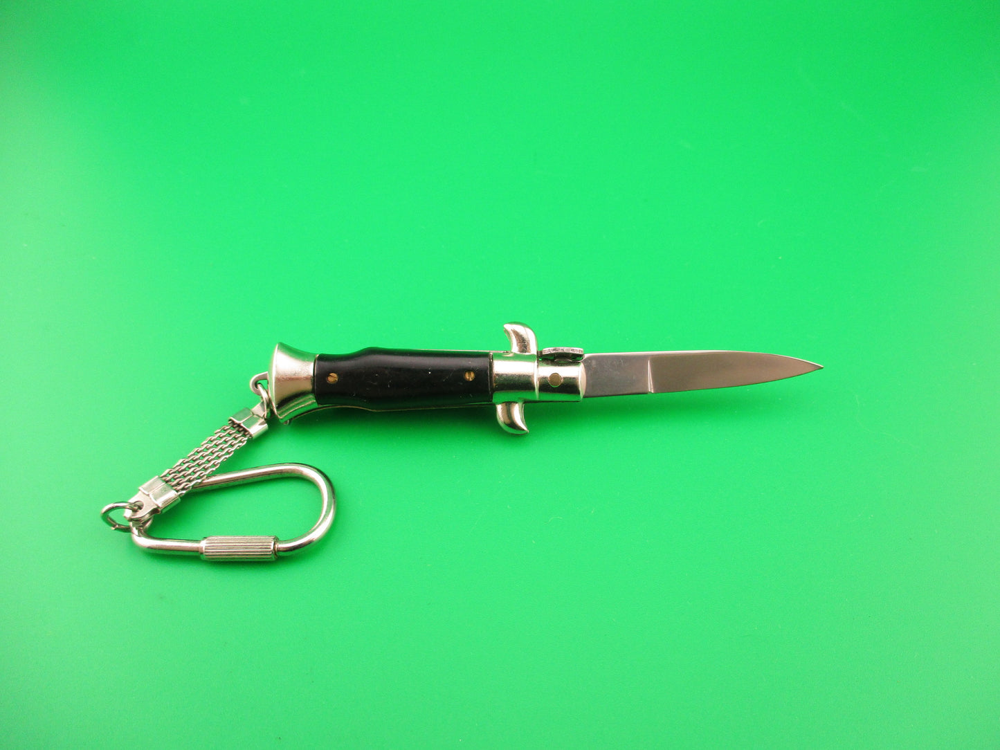 Anchor INOX ITALY 10cm Italian Keychain Picklock Stiletto Black mini