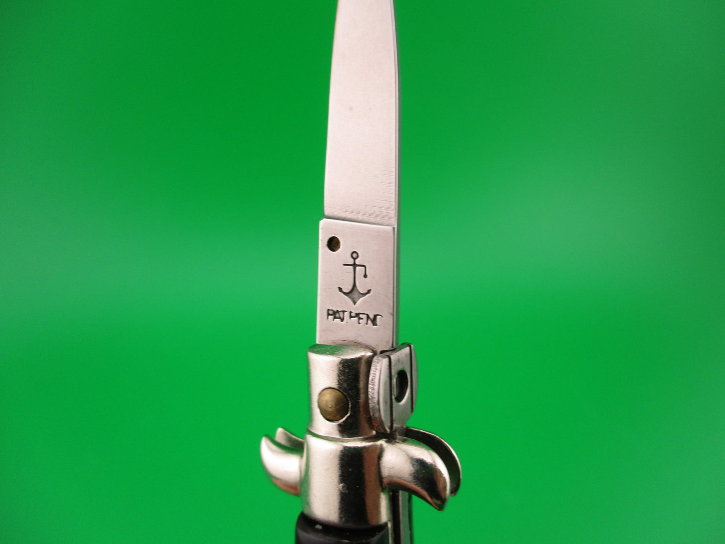 Anchor INOX ITALY 10cm Italian Keychain Picklock Stiletto Black mini