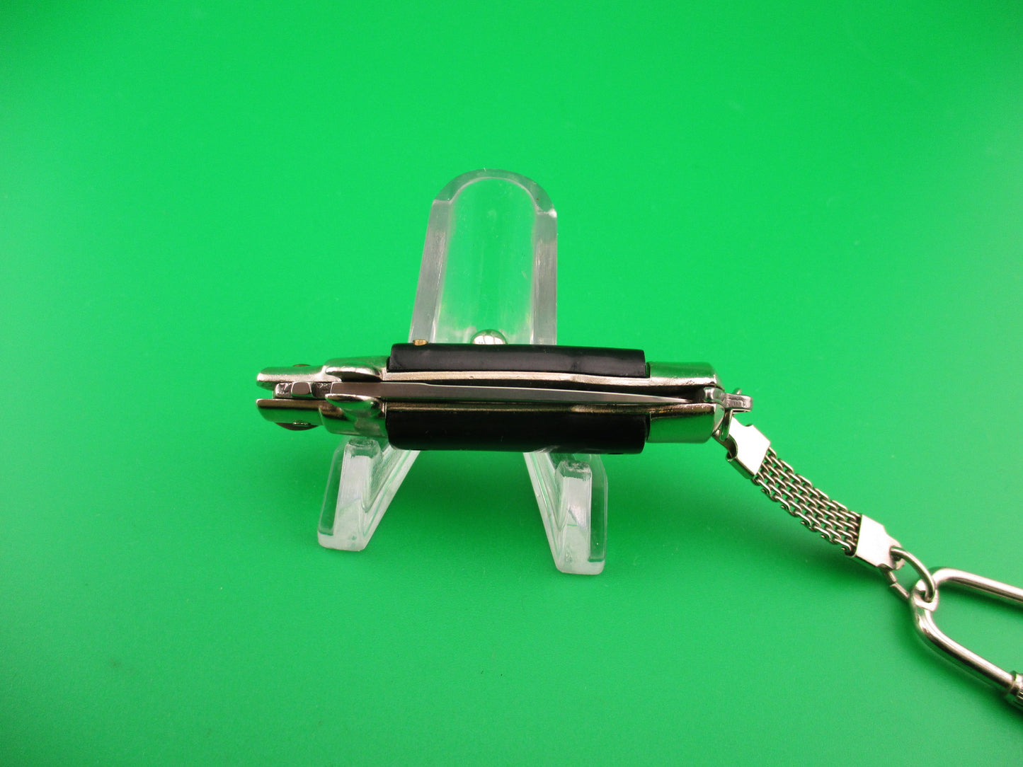 Anchor INOX ITALY 10cm Italian Keychain Picklock Stiletto Black mini