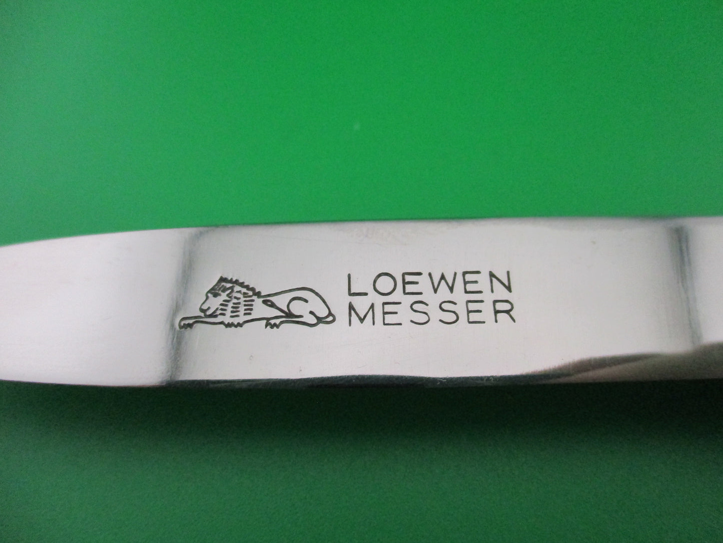 German Lever knife C.Lutters CIE Solingen Loewen Messer Lion