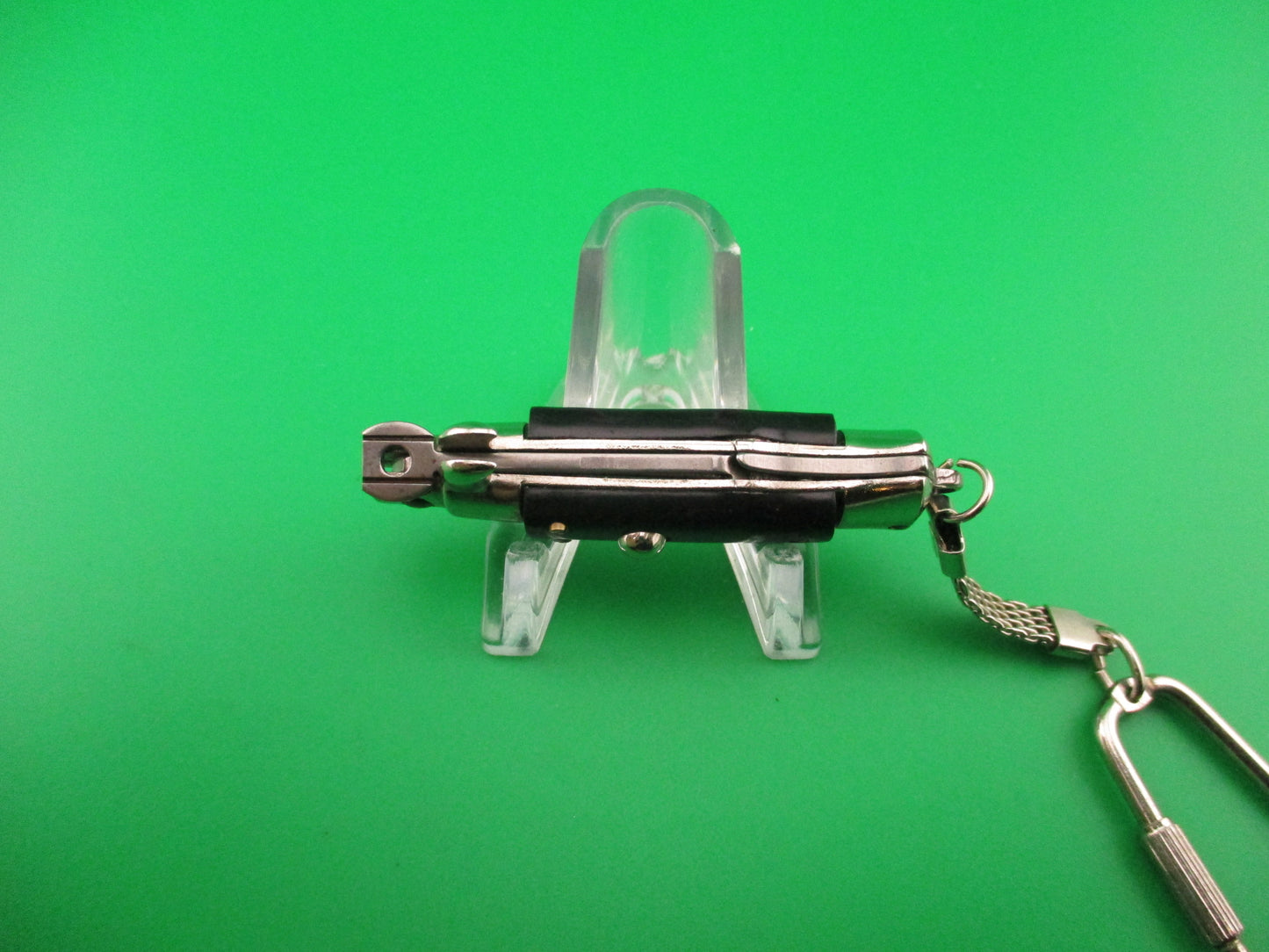 Anchor INOX ITALY 10cm Italian Keychain Picklock Stiletto Black mini