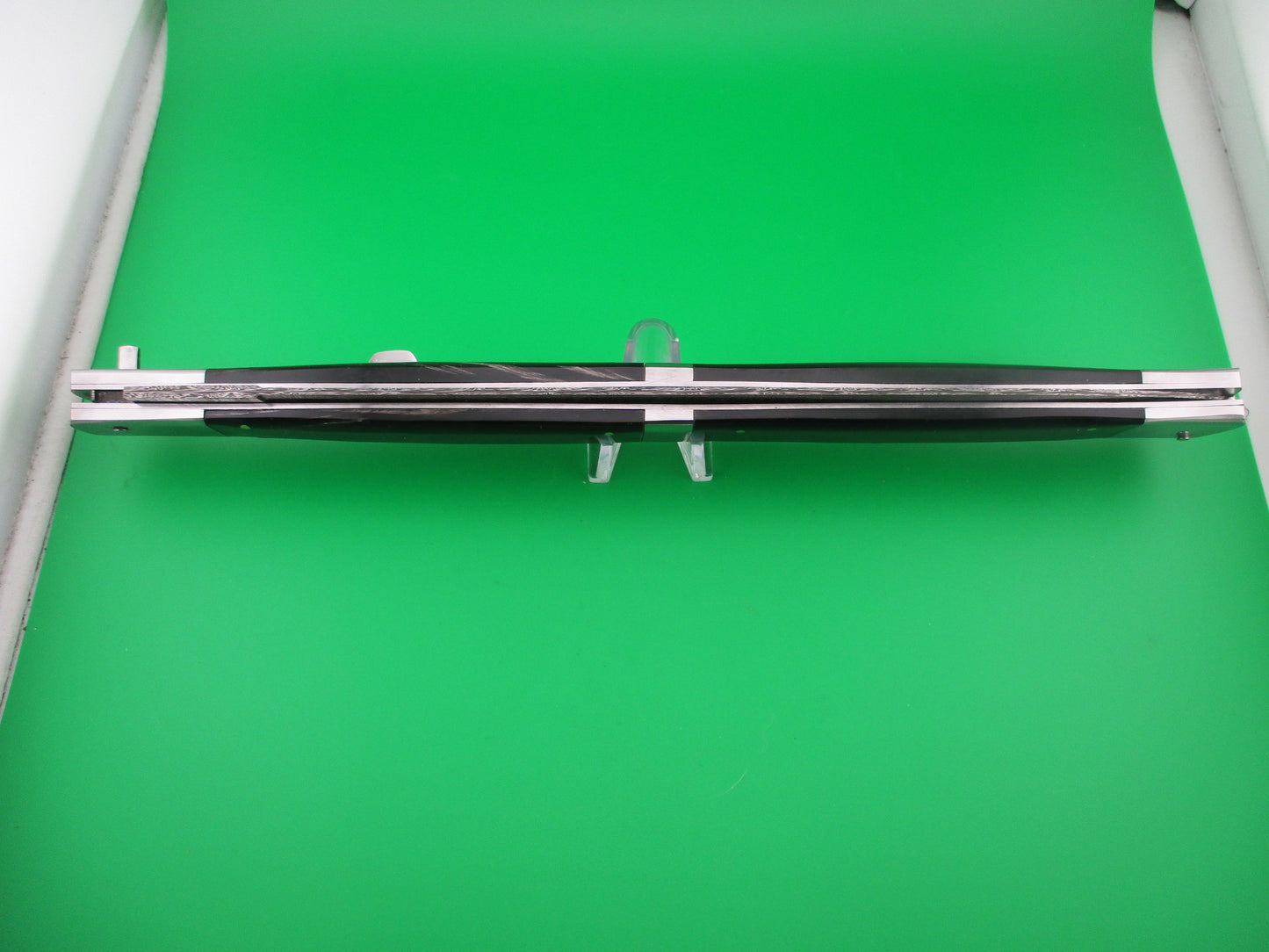 Large Custom 61cm (24 inch) Italian Prioletta Monster Damascus & Horn Automatic knife Huge