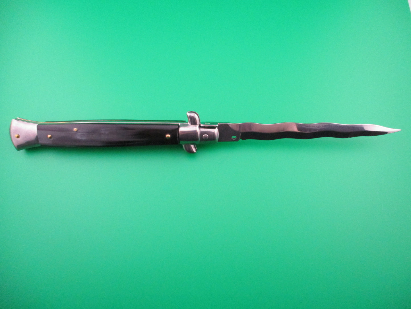 Frank B Italian 11 inch KRIS Stiletto switchblade