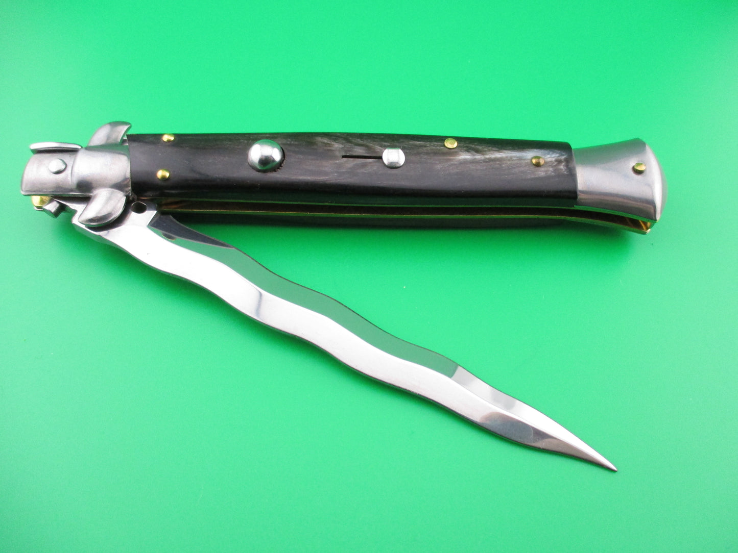 Frank B Italian 11 inch KRIS Stiletto switchblade