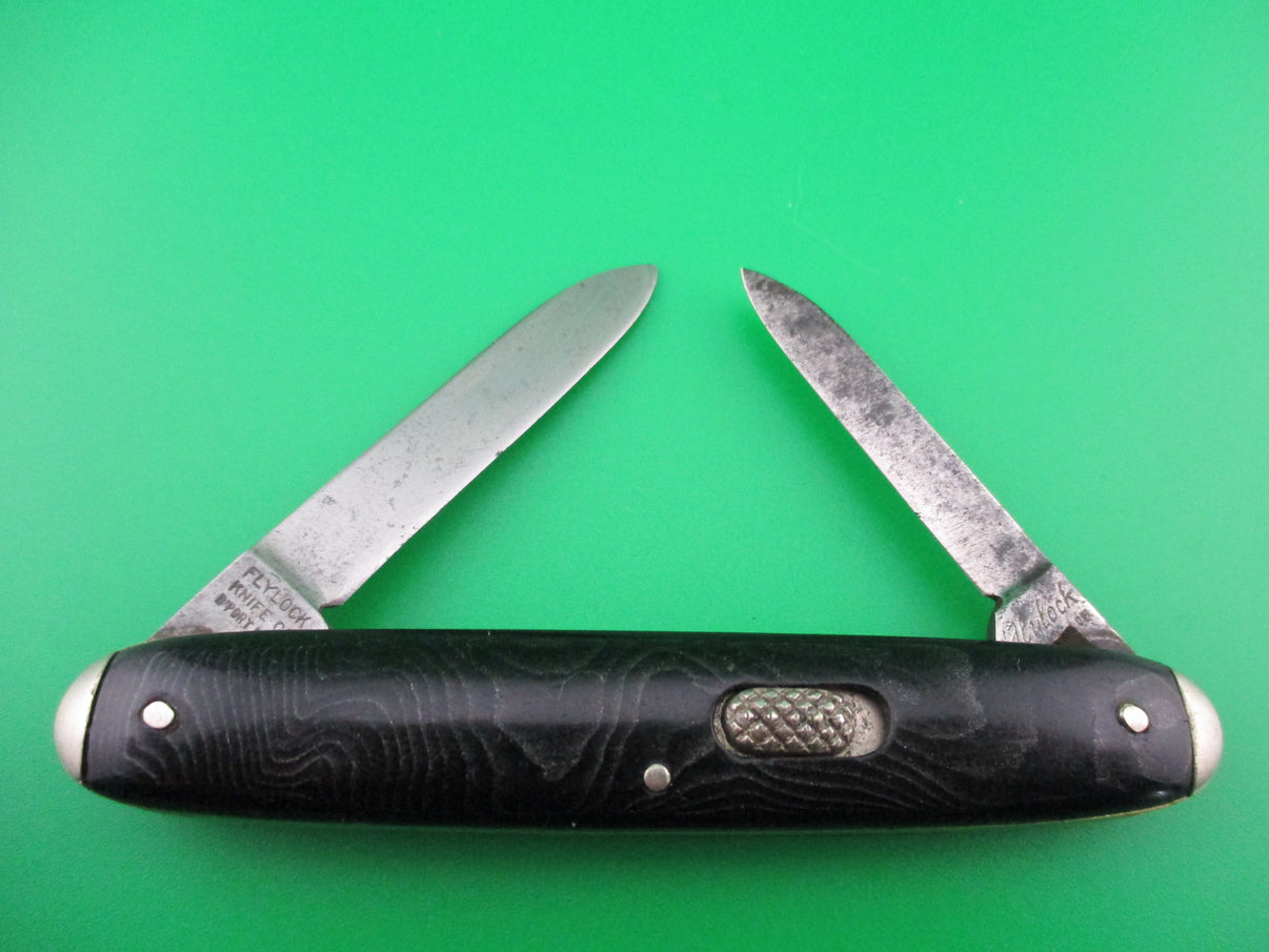 Flylock Double Gargoyle Marine Oils Switchblade Apple Valley Knives