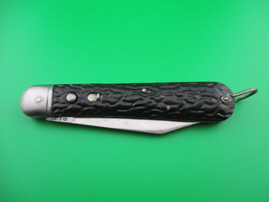 Presto Hunter Metal Black painted metal handles switchblade