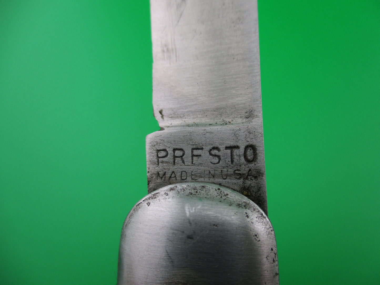 Presto Hunter Metal Black painted metal handles switchblade