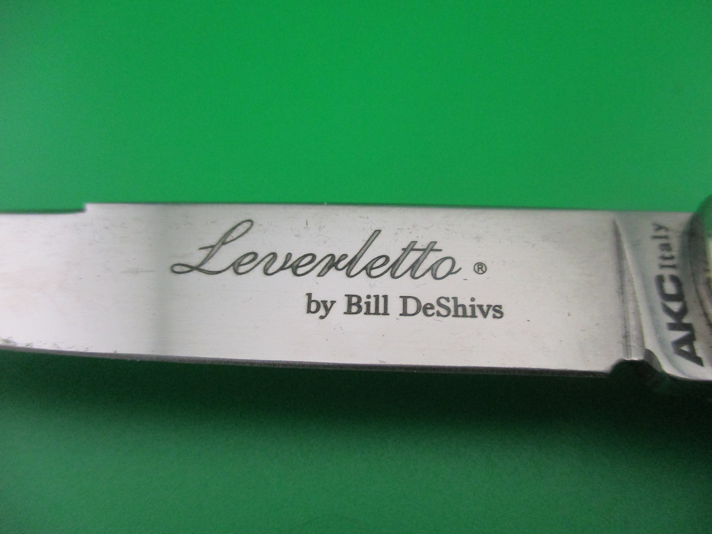 Leverletto by Bill DeShivs Italian lever switchblade