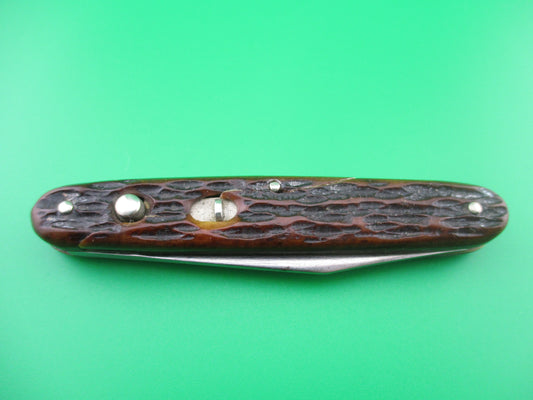 Presto Cigar Jack Single Jigged Bone switchblade knife