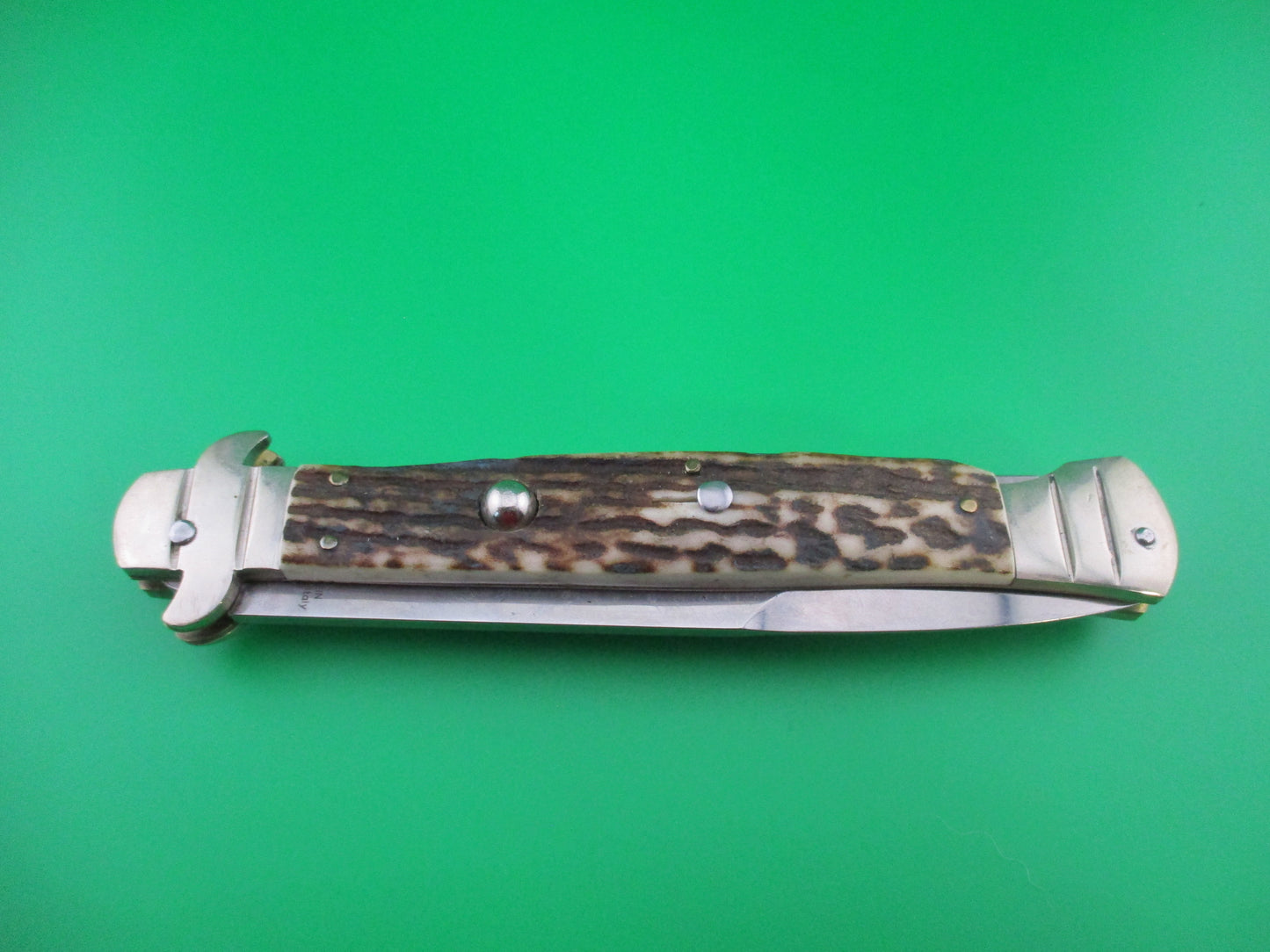 AGA Campolin 11 inch Stag Italian switchblade