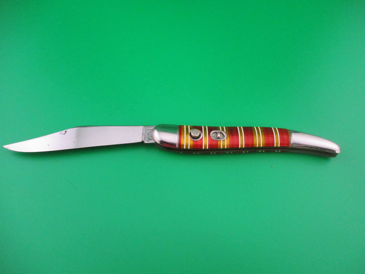 Hammer Brand Imperial toothpick Candystripe vintage 1950s switchblade