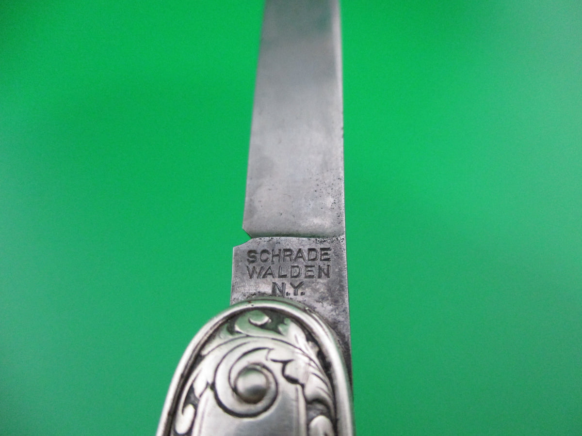 z Schrade Walden Sterling Double switchblade – Apple Valley Knives