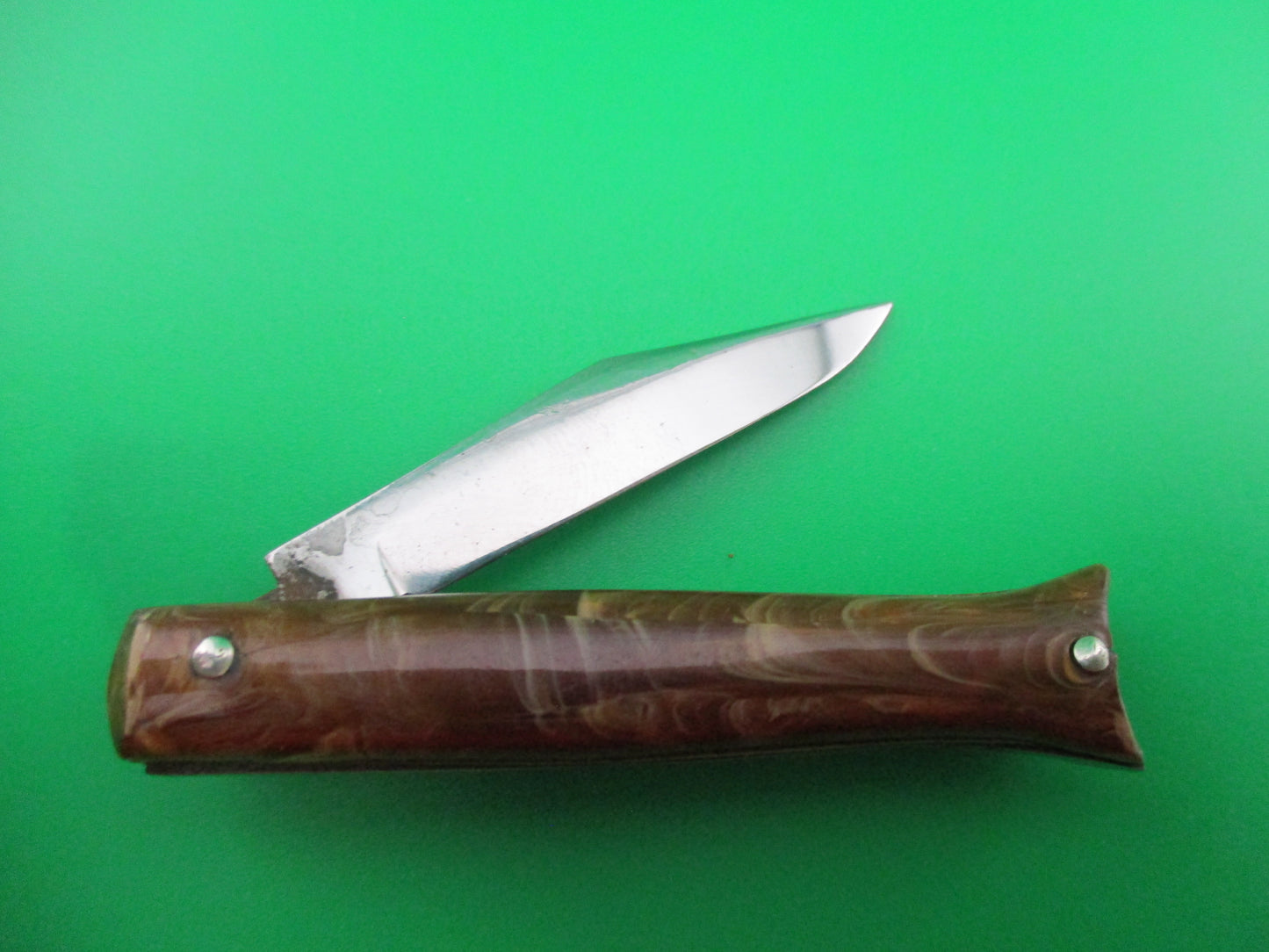 Colonial SNAPPY Rootbeer Mini Fishtail switchblade