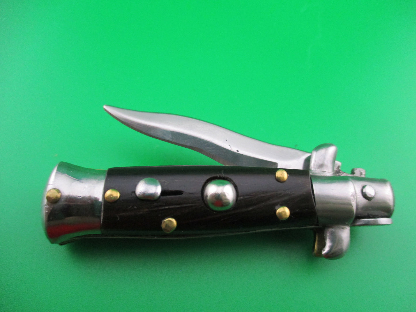 Italian 12cm Stiletto Dark horn KRIS modern