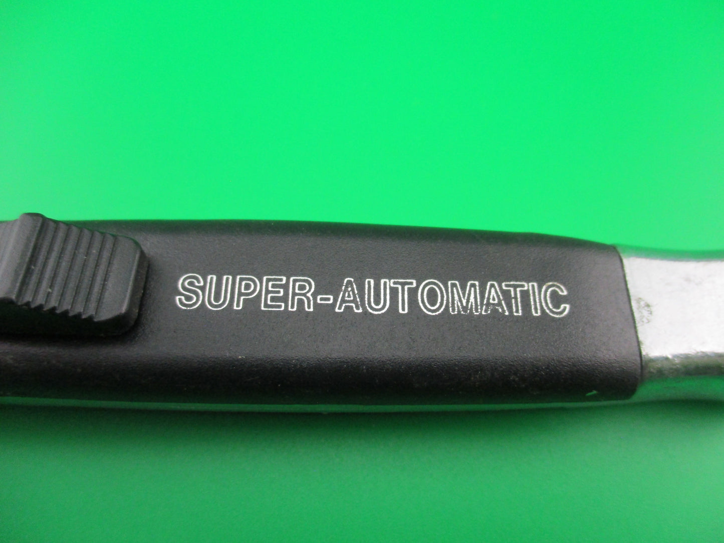 Super Automatic Black 20cm OTF switchblade in original box