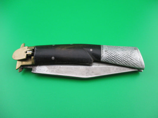 Indian Gunstock Lever switchblade knife
