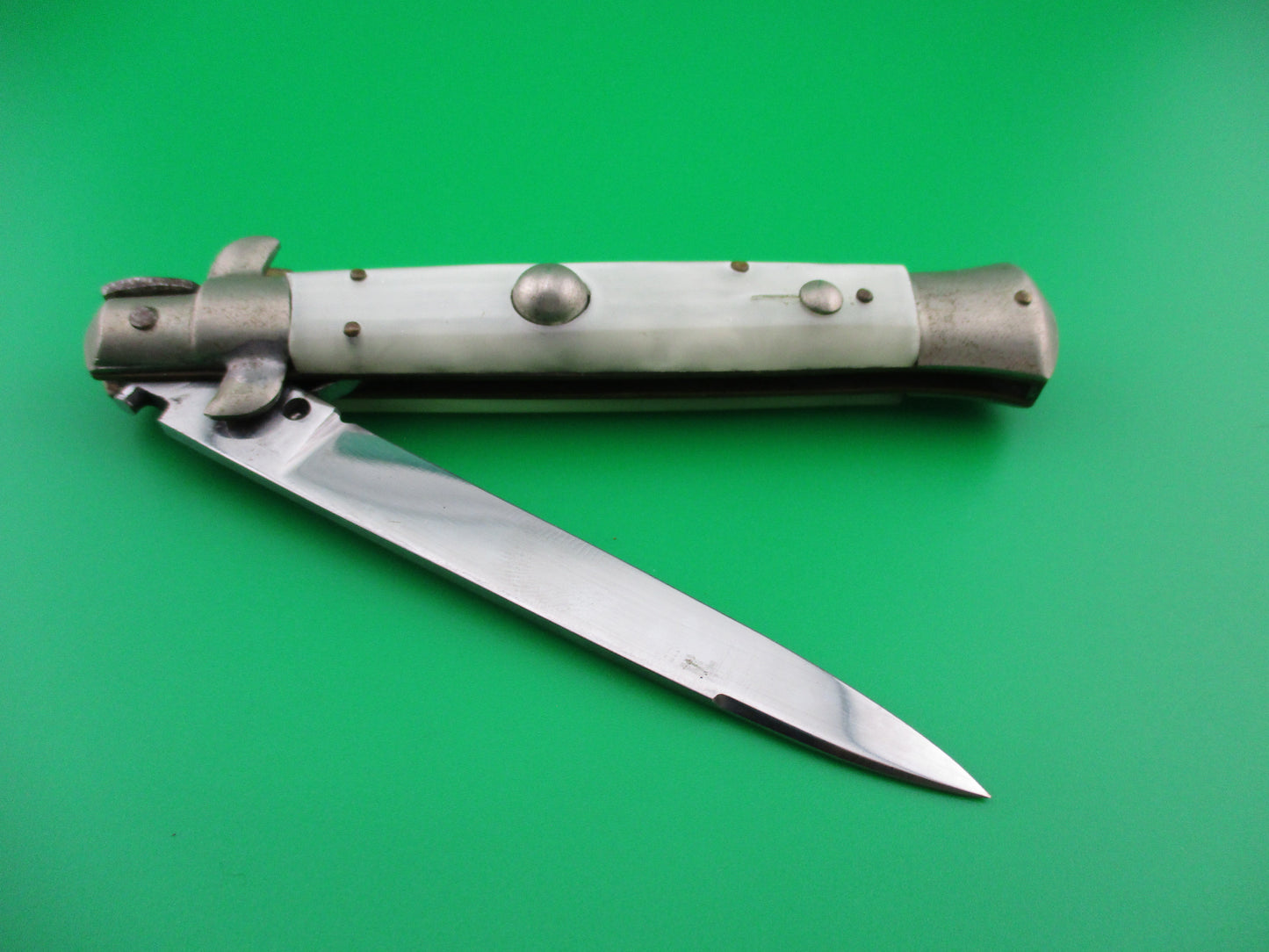 INOX 23cm Italian Transitional Pearlex Stiletto automatic knife