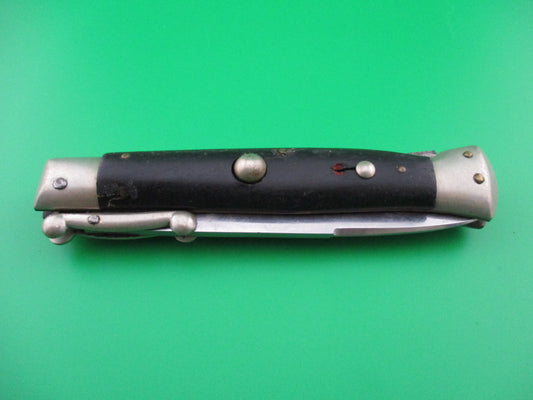 MADE IN ITALY INOXID PATENT 21cm Italian Swing Guard Red dot automatic knife