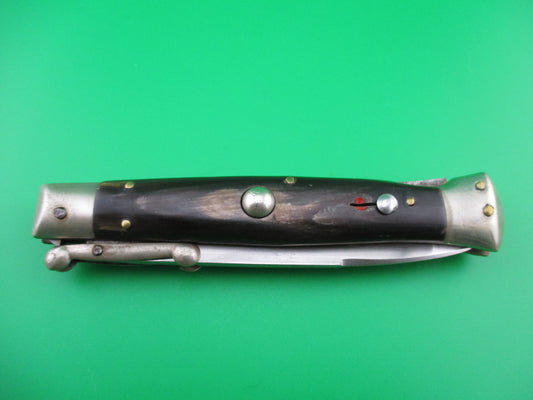 z MADE IN ITALY INOXID 21cm Italian Vintage Swing guard switchblade knife
