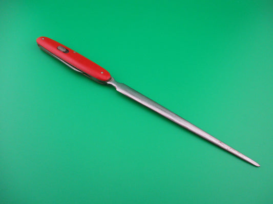 Flylock Letter Opener Red THE BRANCH MIDDLE KAUFF Co advertising