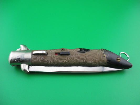 French vintage24cm Leg Hoof automatic knife