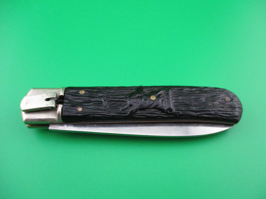 Spanish IHER INOX Lever Antelope automatic knife