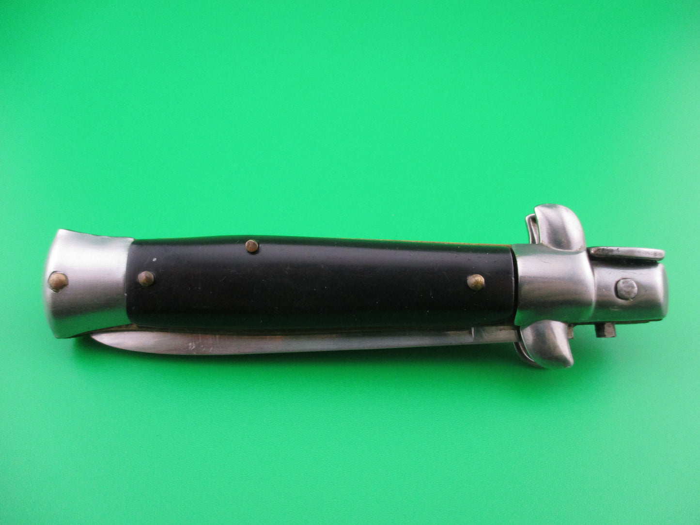 z Rostfrei 18cm Italian swivel bolster automatic knife