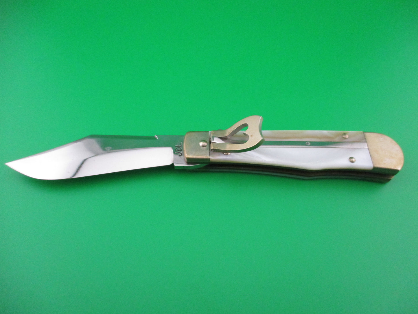 James D. Lippincott CASE Lever inspired Custom Automatic knife