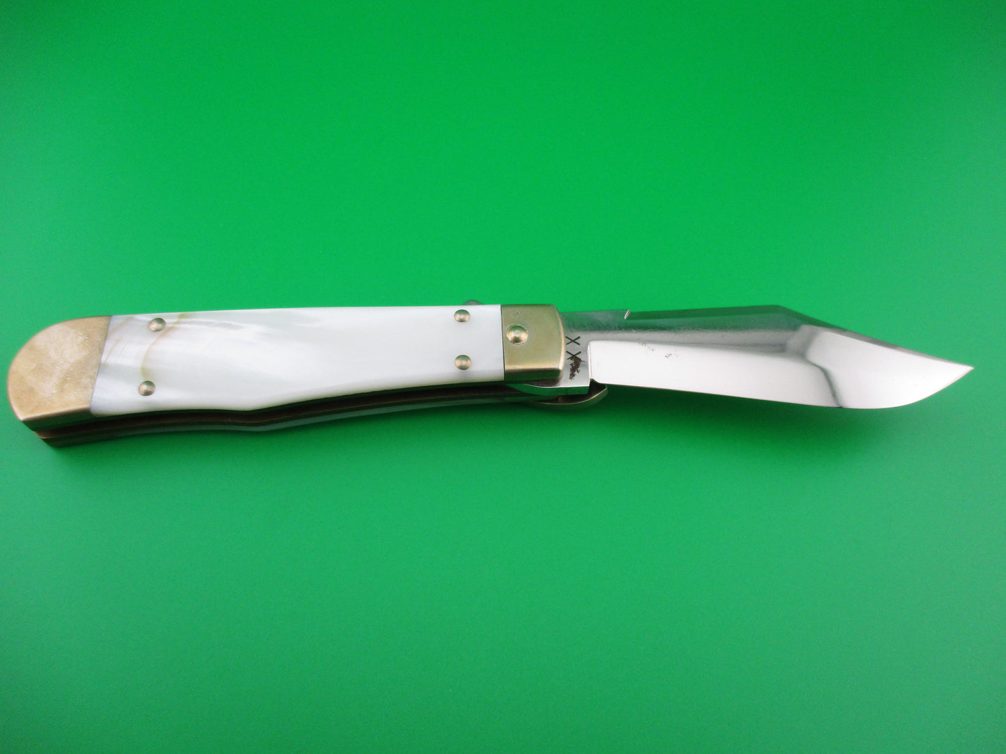 James D. Lippincott CASE Lever inspired Custom Automatic knife