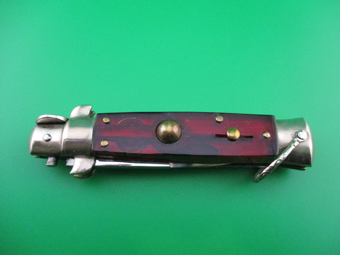 Ring Cutlery B Svoboda Purple Dragon picklock NOS switchblade