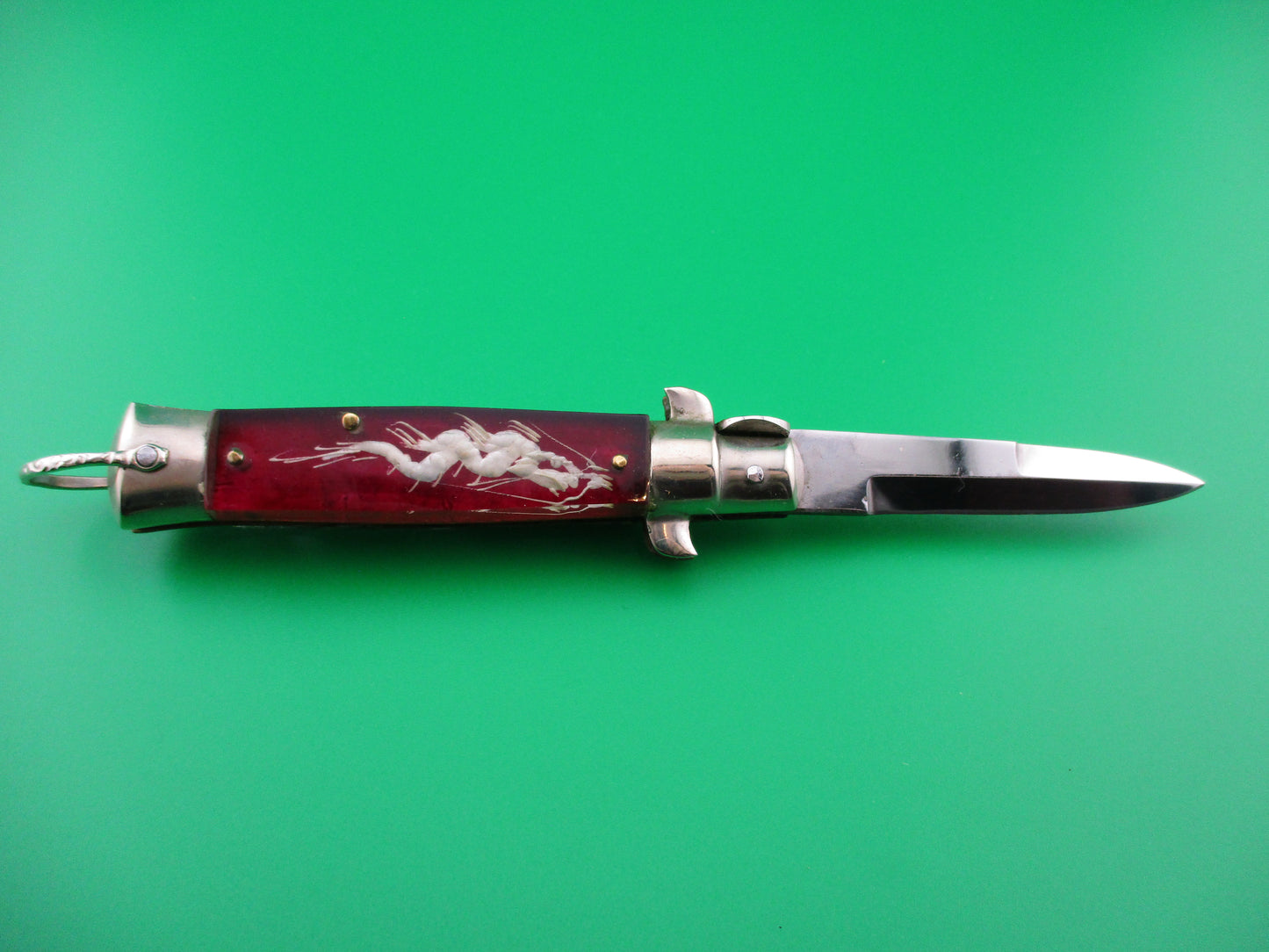 Ring Cutlery B Svoboda Purple Dragon picklock NOS switchblade