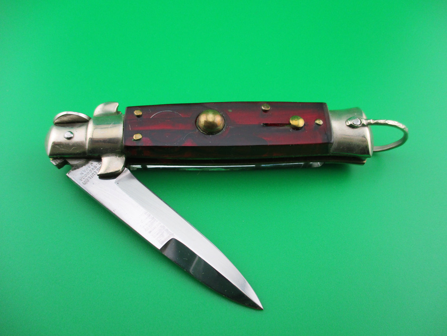 Ring Cutlery B Svoboda Purple Dragon picklock NOS switchblade