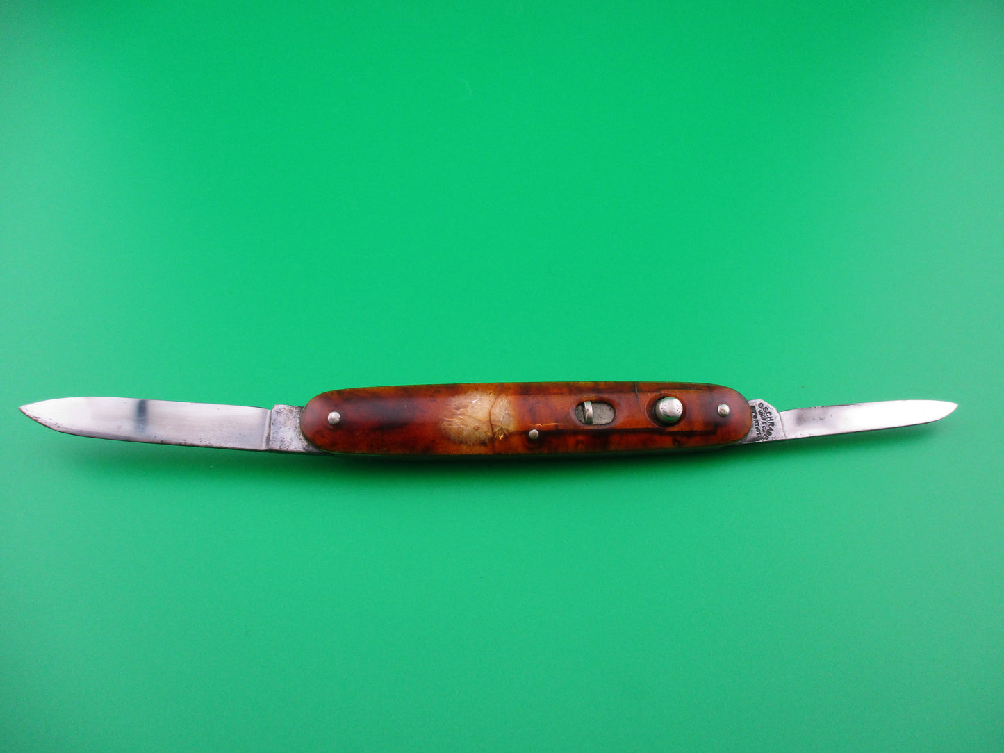 PRESTO double Tortoise vintage automatic knife