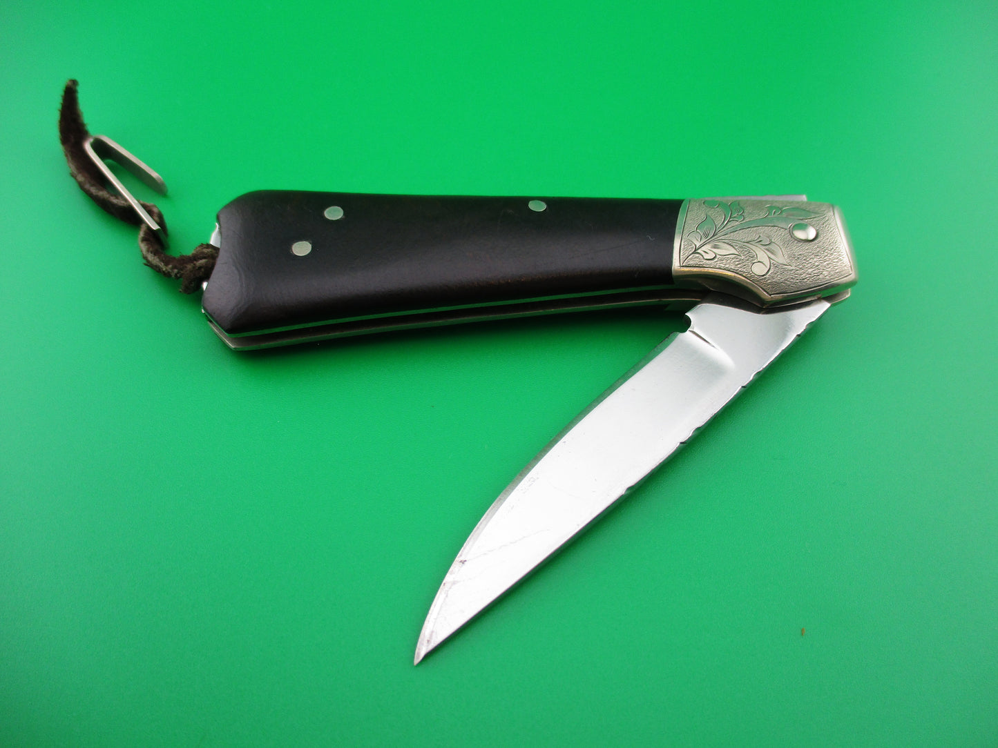 Mike Whiskers Allen Custom Tab release automatic knife