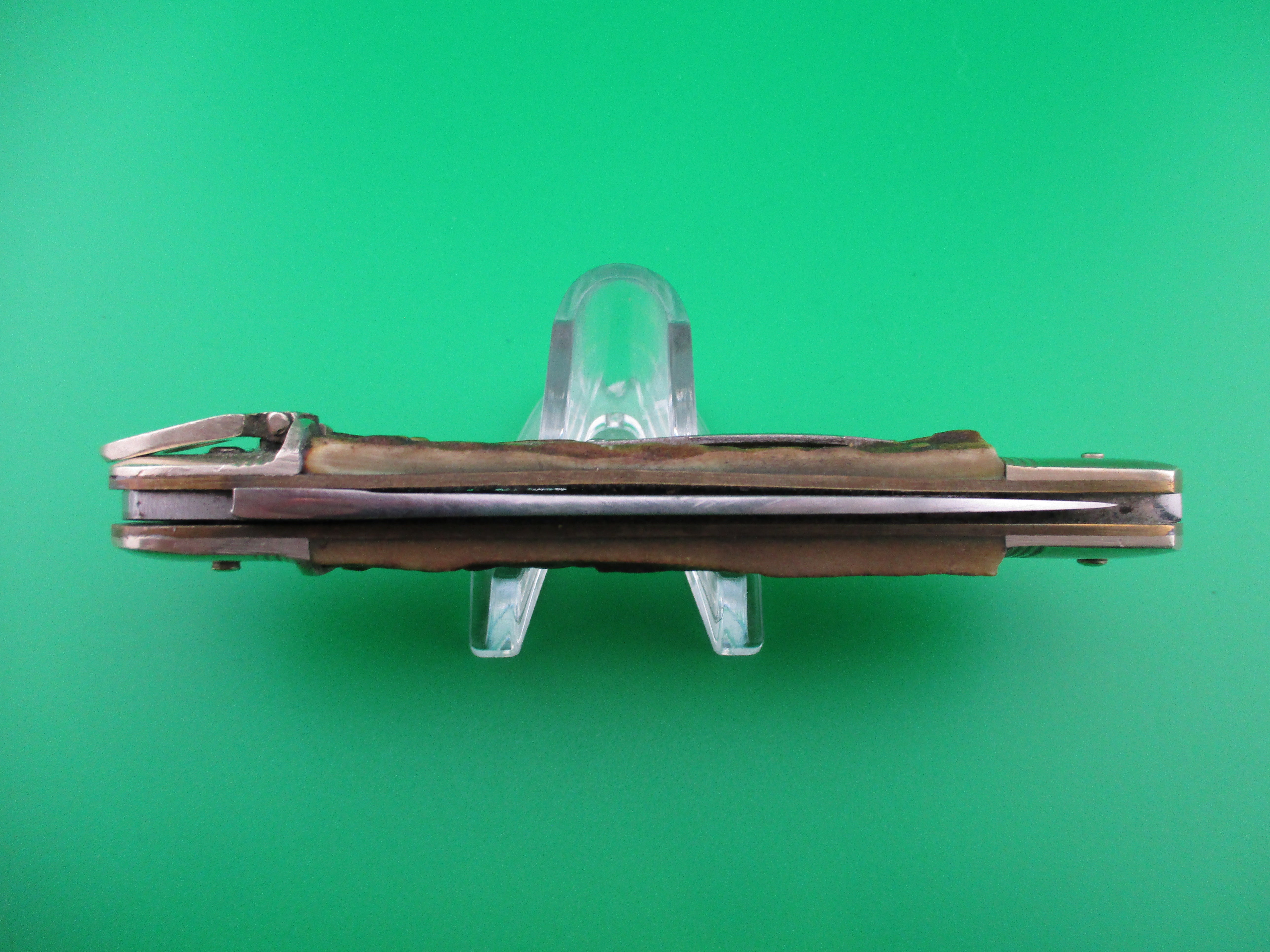z Anton Wingen Jr SOLINGEN GERMANY ROSTFREI 11cm Stag lever