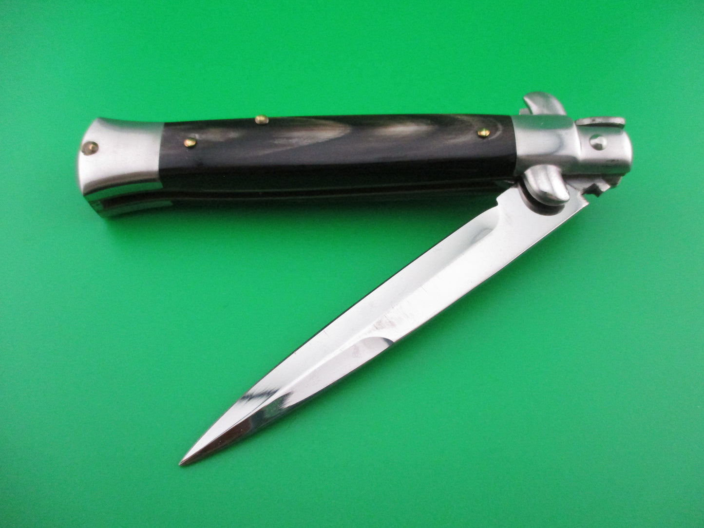 SUPERIOR ITALY 23cm Red Dot Stiletto Automatic Knife