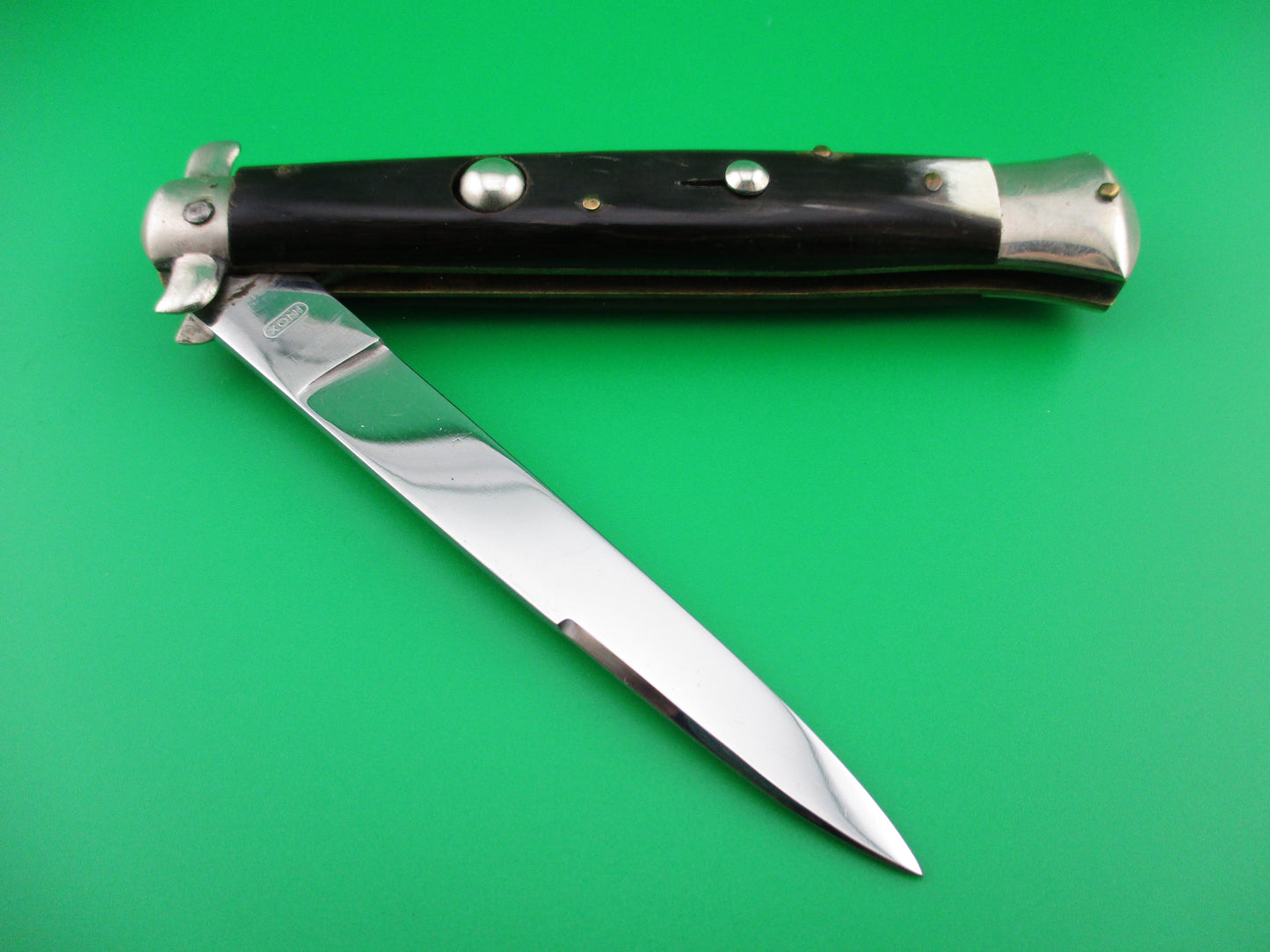 INOX PATENT 96847 22cm Derby Bolster Vintage Italian BoBc stiletto switchblade knife