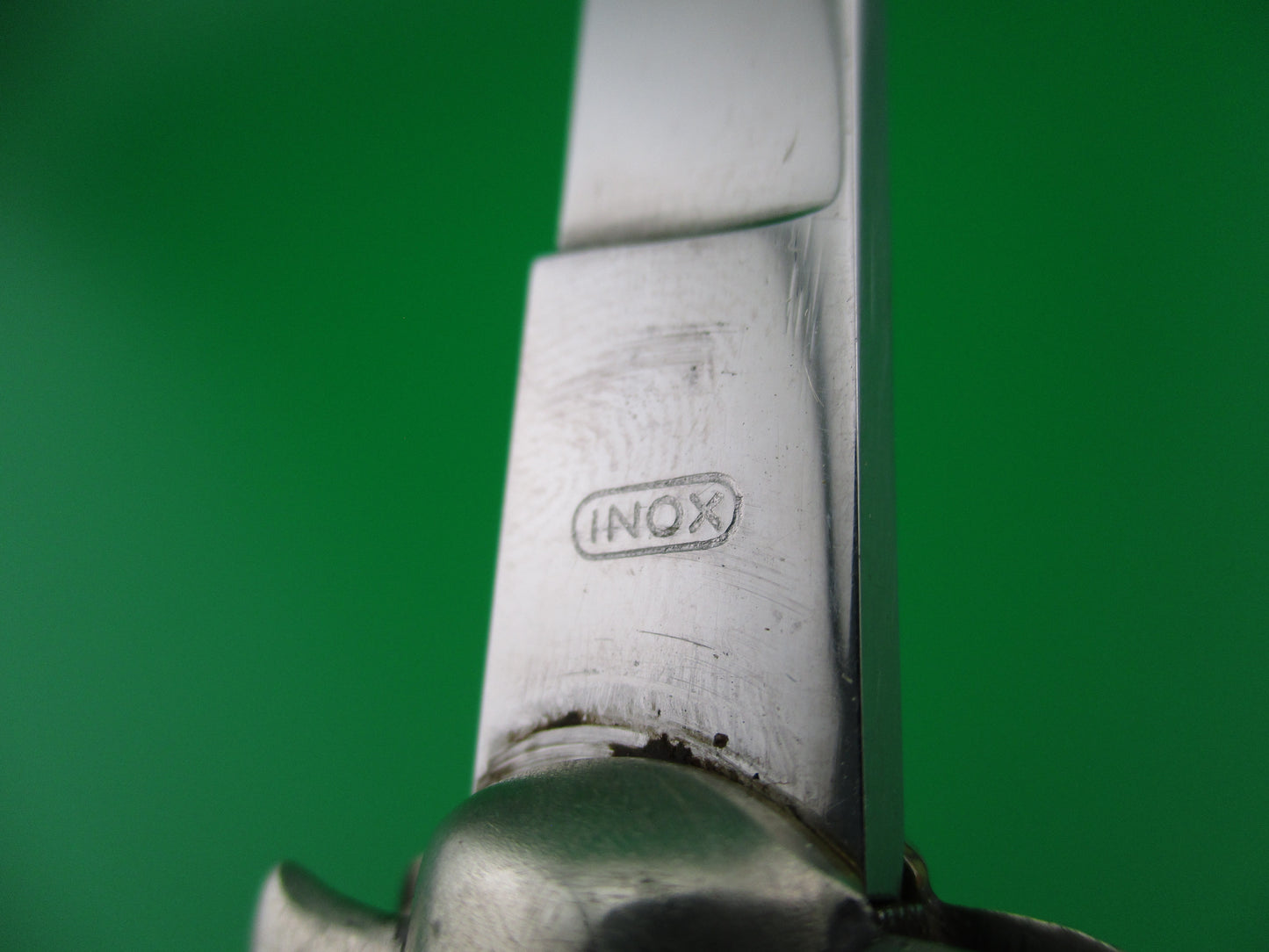 INOX PATENT 96847 22cm Derby Bolster Vintage Italian BoBc stiletto switchblade knife