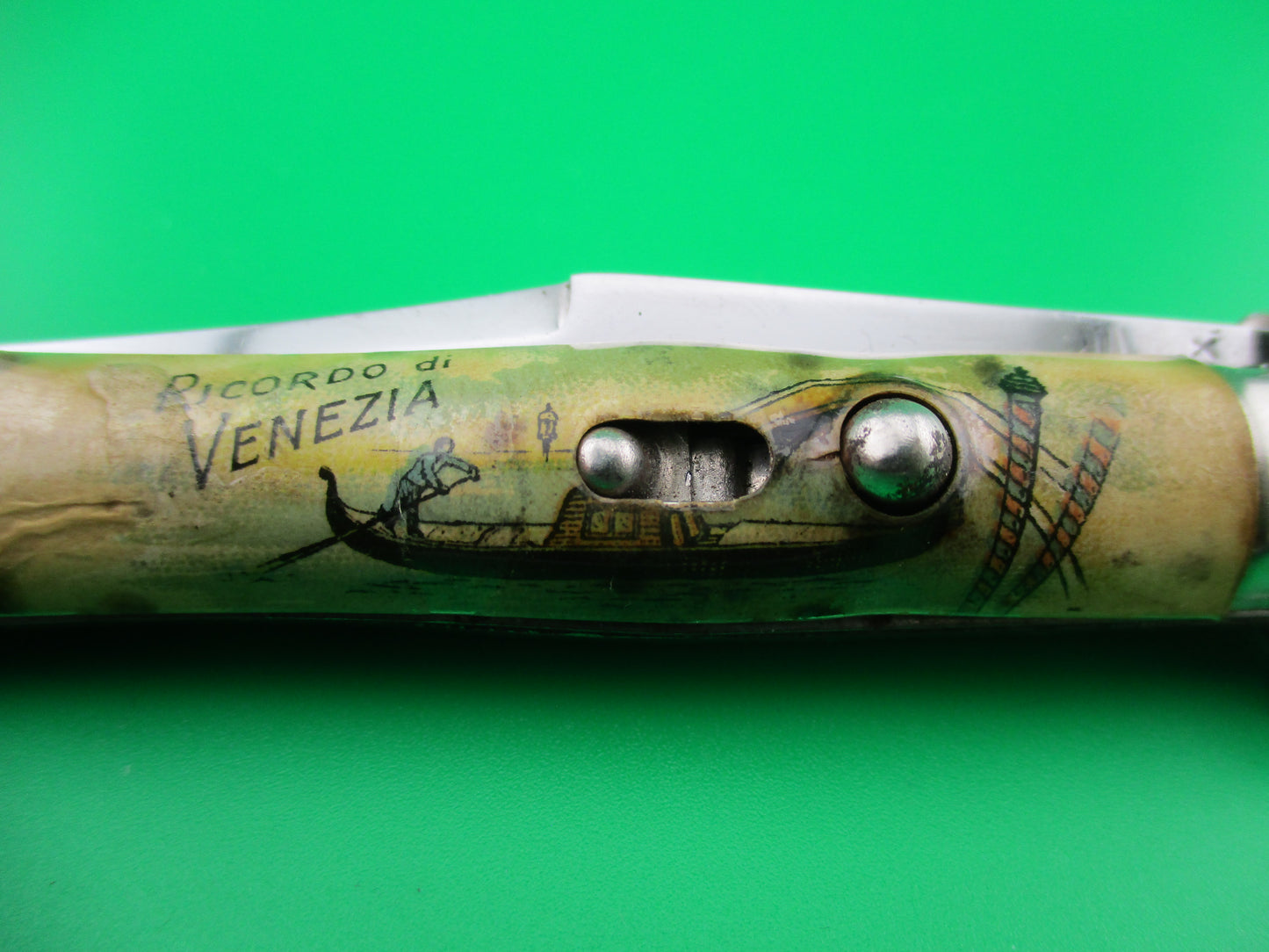 INOX 18cm Italian Tourist Souvenir of Venice switchblade knife