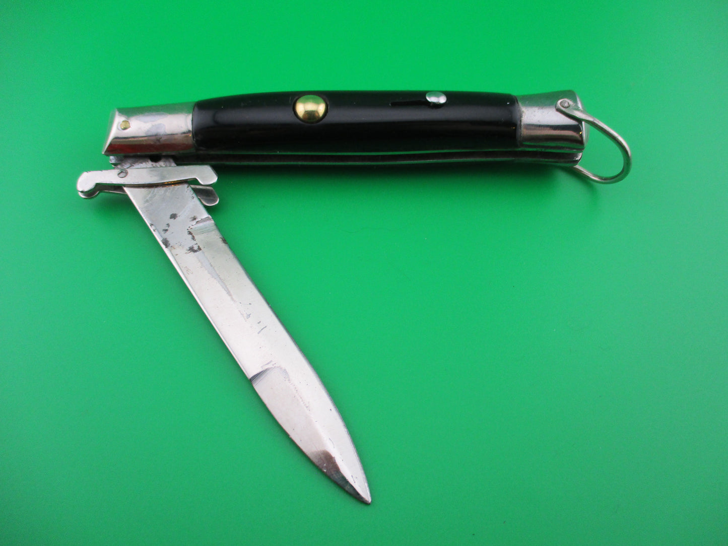 BELL Japanese Rizzuto Style 22cm swing guard automatic knife