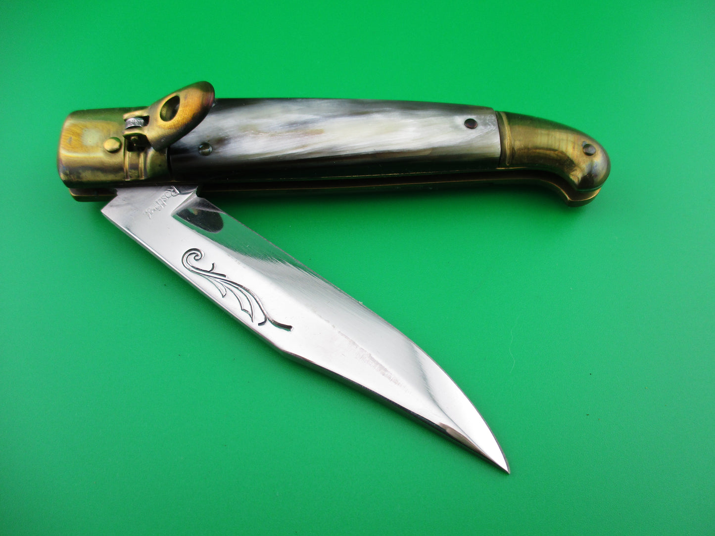 z Rostfrei 21cm Birds Head Italian Lever automatic knife