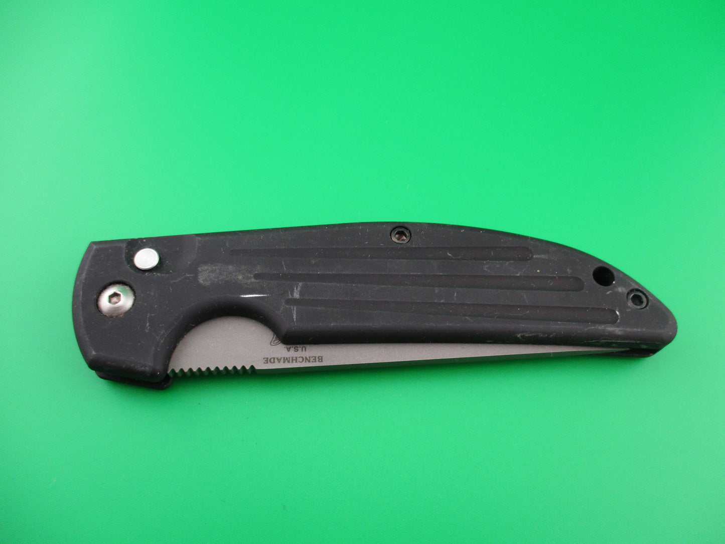 z BENCHMADE 7500 9 inch Tsunami Tanto blade automatic knife