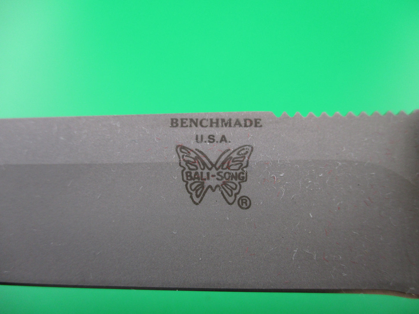 z BENCHMADE 7500 9 inch Tsunami Tanto blade automatic knife